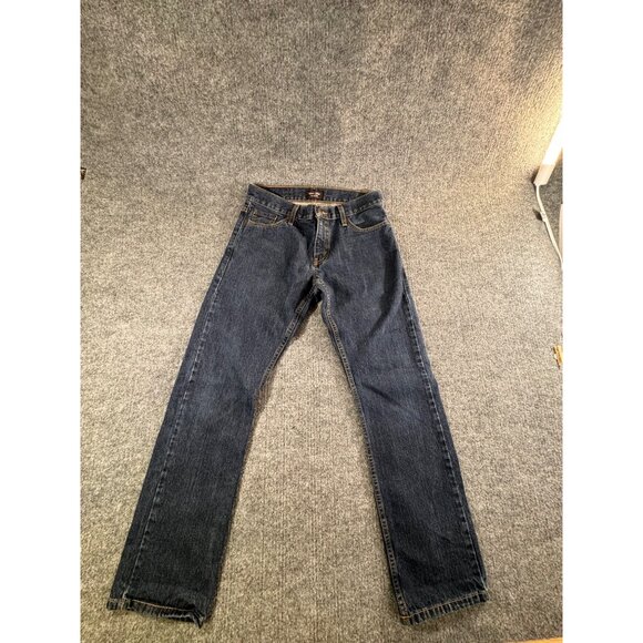 Adam Levine Mens W30 x L30 denim blue jeans missing rear patch in the back - Picture 6 of 16